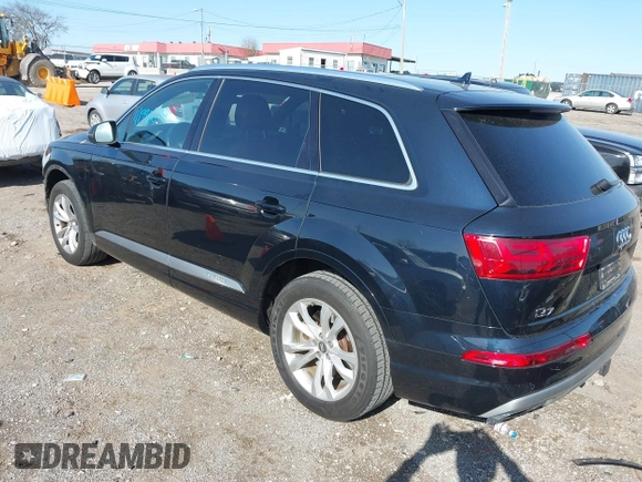 2017 Audi Q7 Premium with VIN WA1AAAF72HD034032, listed as a IAAI auction lot 41990684 with 89,511 mi miles and . Bid and sale history available at DreamBid. Image 3.