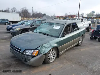 2000 Subaru Legacy Wagon Outback w/GB Equip with VIN 4S3BH6755Y6618462, listed as a IAAI auction lot 41801341 with 279,150 mi miles. Bid and sale history available at carsss.com. Image 17.