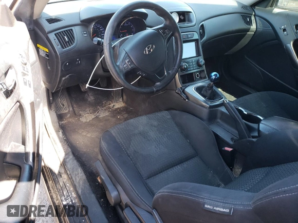 2012 Hyundai Genesis Coupe Premium z VIN KMHHT6KD1CU071505, wystawiony jako Copart lot #53734935 z przebiegiem 200 161 mil mil oraz Czysty tytuł • Clean title. Historia ofert i sprzedaży dostępna na DreamBid. Obrazek 8.