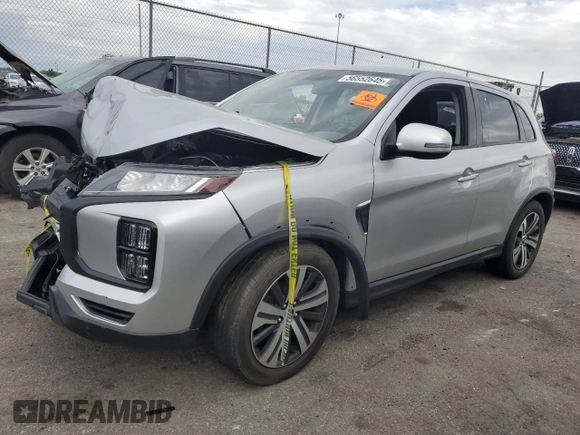 2021 Mitsubishi Outlander ES z VIN JA4ARUAU1MU010564, wystawiony jako Copart lot #56552645 z przebiegiem 86 994 mil mil oraz Czysty tytuł • Clean title. Historia ofert i sprzedaży dostępna na DreamBid. Obrazek 1.
