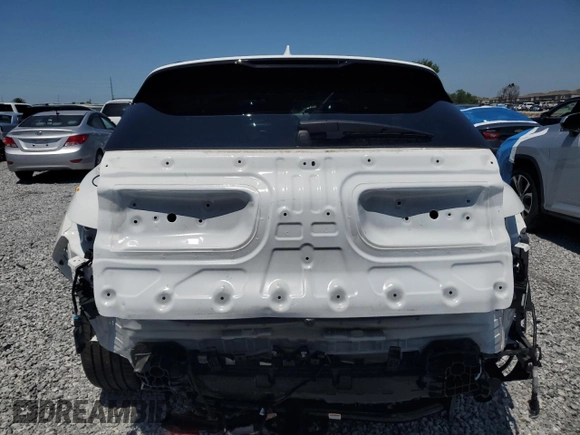 2025 Genesis GV70 Sport with VIN 5NMMCDTCXSH020362, listed as a Copart auction lot 52846135 with 7,124 mi miles and Non repairable. Bid and sale history available at DreamBid. Image 6.