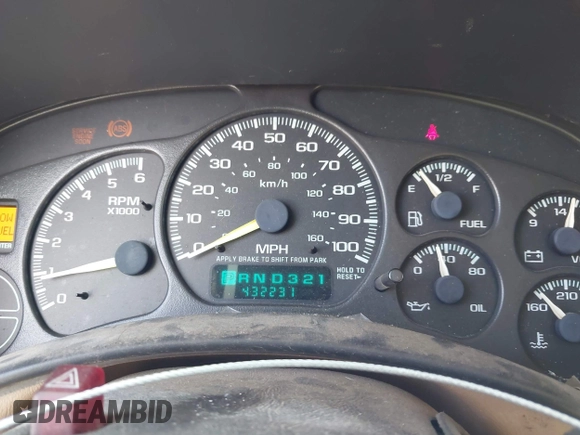 2000 Chevrolet Silverado 1500 LS with VIN 2GCEC19T5Y1361501, listed as a IAAI auction lot 41799553 with 432,231 mi miles and . Bid and sale history available at DreamBid. Image 7.