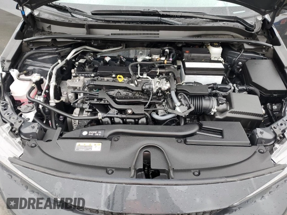 2024 Toyota Corolla LE with VIN JTDB4MEE6R3023626, listed as a Copart auction lot 49280615 with 19,342 mi miles and Salvage title. Bid and sale history available at DreamBid. Image 12.