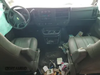 2018 Chevrolet Express Cargo Van with VIN 1GCWGAFP6J1217404, listed as a Copart auction lot 68947454 with 122,000 mi miles and Salvage Title. Bid and sale history available at carsss.com. Image 8.