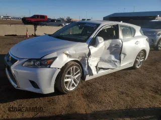 2017 Lexus CT with VIN JTHKD5BH4H2291386, listed as a Copart auction lot 43361895 with 60,640 mi miles and Salvage Title. Bid and sale history available at carsss.com. Image 1.