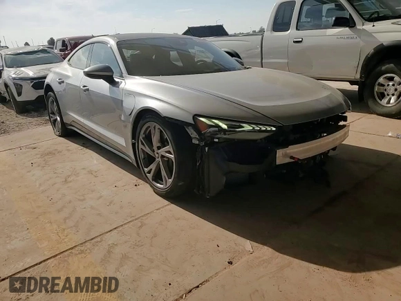 2022 Audi e-tron GT Prestige z VIN WAUDJBFW0N7003885, wystawiony jako Copart lot #41626575 z przebiegiem 21 343 mil mil oraz Szkody całkowita. Historia ofert i sprzedaży dostępna na DreamBid. Obrazek 11.