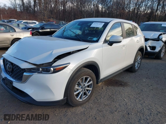 2023 Mazda CX-5 2.5 S with VIN JM3KFBAM0P0230661, listed as a IAAI auction lot 41287609 with 12,264 mi miles. Bid and sale history available at carsss.com. Image 18.