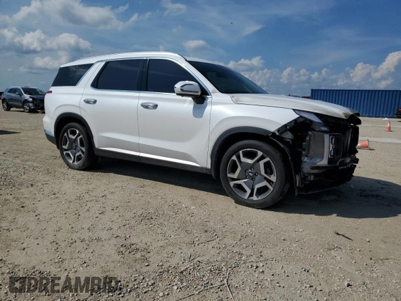 2023 Hyundai Palisade Limited z VIN KM8R54GE5PU607639, wystawiony jako Copart lot #71476294 z przebiegiem 44 390 mil mil oraz Nie do naprawy • Non repairable. Historia ofert i sprzedaży dostępna na DreamBid. Obrazek 4.