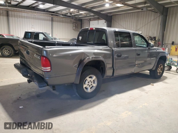 2002 Dodge Dakota Sport with VIN 1B7HG38N02S587775, listed as a Copart auction lot 53423675 with 188,900 mi miles and Salvage Title. Bid and sale history available at carsss.com. Image 3.