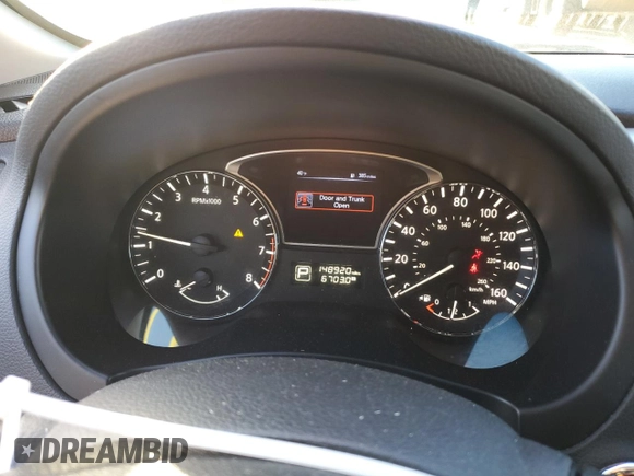 2015 Nissan Altima SV with VIN 1N4AL3AP0FC214718, listed as a Copart auction lot 59132484 with 148,920 mi miles and Salvage Title. Bid and sale history available at DreamBid. Image 9.