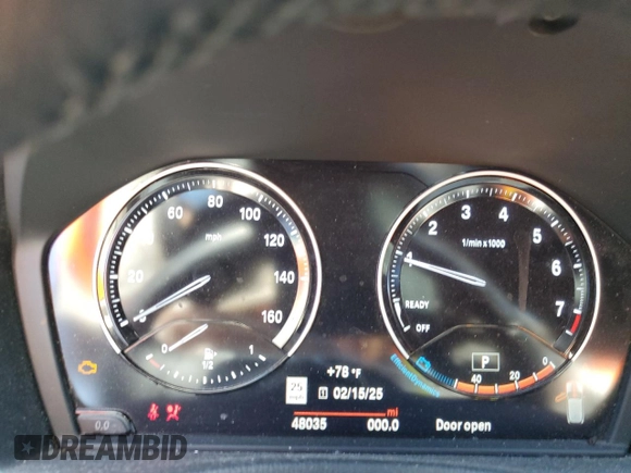 2019 BMW X2 sDrive28i with VIN WBXYJ3C55K5N39859, listed as a Copart auction lot 45276405 with 48,035 mi miles and Salvage Title. Bid and sale history available at carsss.com. Image 9.