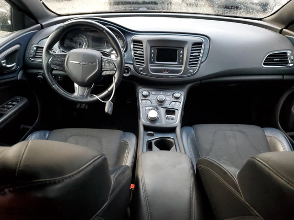 2015 Chrysler 200 S with VIN 1C3CCCBG3FN517941, listed as a Copart auction lot 85463664 with 0 mi miles and Salvage Title. Bid and sale history available at carsss.com. Image 8.