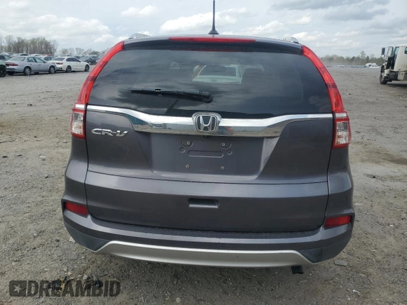 2015 Honda CR-V EX-L with VIN 2HKRM3H78FH549925, listed as a Copart auction lot 51693725 with 116,637 mi miles and Salvage Title. Bid and sale history available at carsss.com. Image 6.