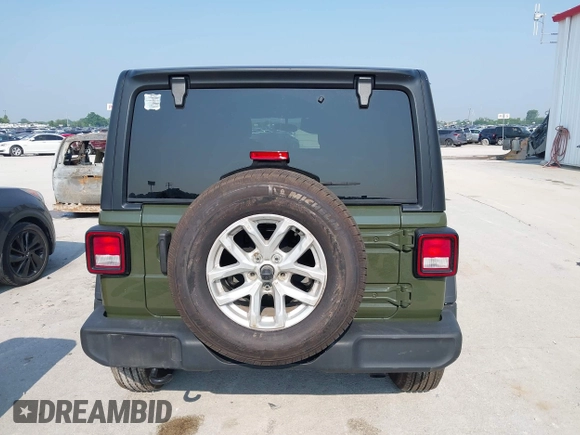 2023 Jeep Wrangler Willys with VIN 1C4HJXDG7PW646627, listed as a IAAI auction lot 42469601 with 50,178 mi miles and . Bid and sale history available at DreamBid. Image 17.