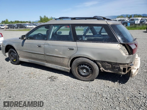 2000 Subaru Legacy with VIN 4S3BH6453Y6306726, listed as a Copart auction lot 52196994 with Not provided miles and Salvage title. Bid and sale history available at DreamBid. Image 2.