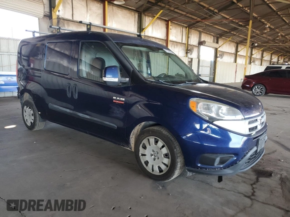 2015 Ram ProMaster City Cargo Tradesman SLT with VIN ZFBERFBT5F6952068, listed as a Copart auction lot 71799084 with 83,411 mi miles and Salvage Title. Bid and sale history available at DreamBid. Image 4.