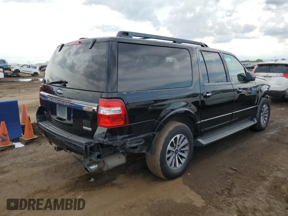 2017 Ford Expedition EL XLT with VIN 1FMJK1JT9HEA56462, listed as a Copart auction lot 70054214 with 145,927 mi miles and Salvage Title. Bid and sale history available at carsss.com. Image 3.
