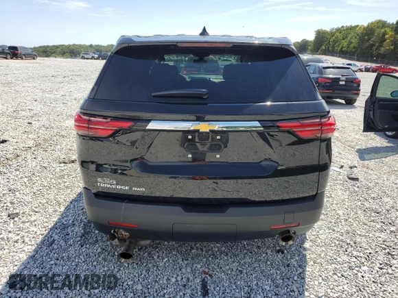 2022 Chevrolet Traverse LS with VIN 1GNEVFKW6NJ161179, listed as a Copart auction lot 70237594 with 31,170 mi miles and Salvage Title. Bid and sale history available at carsss.com. Image 6.
