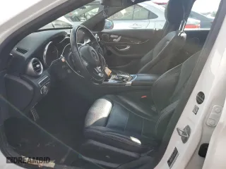2018 Mercedes-Benz C-Class C 300 with VIN WDDWF4KB8JR348548, listed as a Copart auction lot 47240525 with 91,347 mi miles and Salvage Title. Bid and sale history available at carsss.com. Image 7.