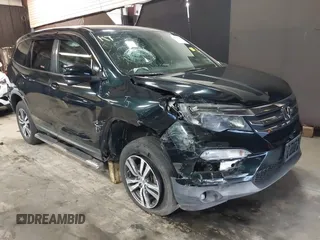 2018 Honda Pilot EX-L with VIN 5FNYF6H56JB012581, listed as a IAAI auction lot 42580748 with 63,464 mi miles and . Bid and sale history available at DreamBid. Image 1.