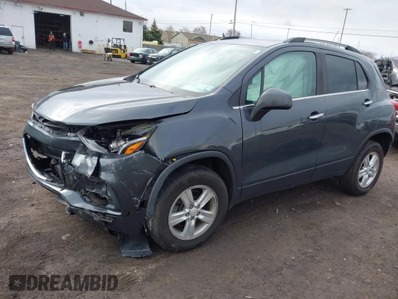 2018 Chevrolet Trax LT with VIN KL7CJPSB0JB664030, listed as a IAAI auction lot 41869632 with 68,710 mi miles. Bid and sale history available at carsss.com. Image 17.