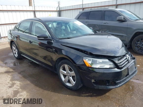 2015 Volkswagen Passat 1.8T Limited Edition with VIN 1VWAT7A31FC111352, listed as a IAAI auction lot 41575307 with 130,080 mi miles. Bid and sale history available at carsss.com. Image 1.