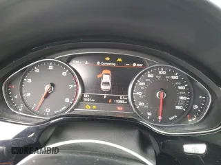 2017 Audi A8 L with VIN WAU44AFD5HN007060, listed as a Copart auction lot 84931284 with 110,855 mi miles and Salvage Title. Bid and sale history available at carsss.com. Image 9.