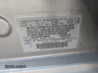 2015 Nissan Note SV with VIN 3N1CE2CP9FL396432, listed as a IAAI auction lot 41476318 with 168,065 mi miles and . Bid and sale history available at DreamBid. Image 9.