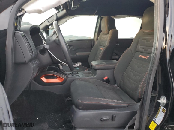 2022 Nissan Frontier PRO-X with VIN 1N6ED1EJ3NN612721, listed as a Copart auction lot 41618295 with 42,337 mi miles and Salvage Title. Bid and sale history available at carsss.com. Image 7.