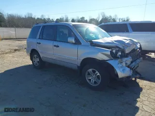 2003 Honda Pilot EX with VIN 2HKYF18683H579746, listed as a IAAI auction lot 41206240 with 196,467 mi miles. Bid and sale history available at carsss.com. Image 1.