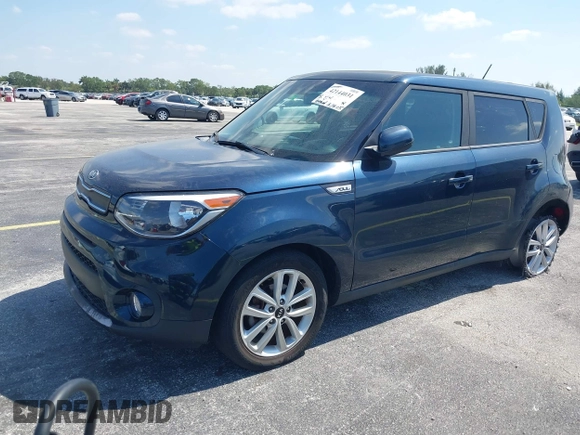 2018 Kia Soul + with VIN KNDJP3A58J7579355, listed as a IAAI auction lot 42144031 with 103,304 mi miles. Bid and sale history available at carsss.com. Image 19.