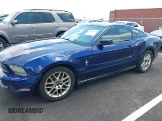 2012 Ford Mustang Premium with VIN 1ZVBP8AM1C5257581, listed as a IAAI auction lot 42546982 with 282,995 mi miles and . Bid and sale history available at DreamBid. Image 2.