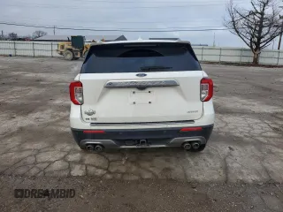 2022 Ford Explorer King Ranch z VIN 1FM5K8LC3NGA14215, wystawiony jako Copart lot #87023424 z przebiegiem Nie podano mil oraz Szkoda całkowita • Salvage title. Historia ofert i sprzedaży dostępna na DreamBid. Obrazek 6.