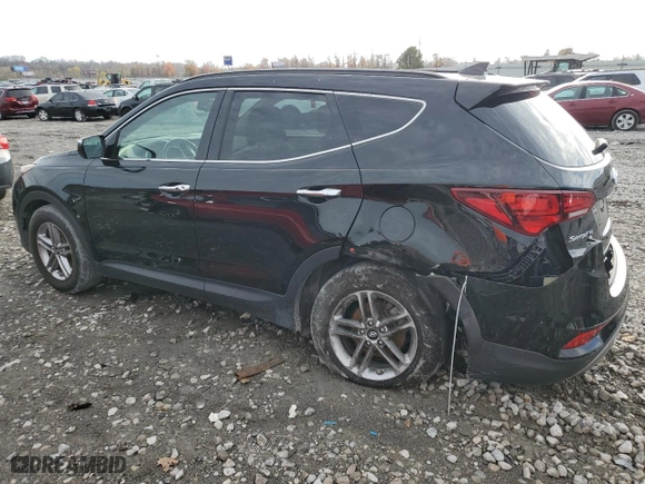 2017 Hyundai Santa Fe Sport 2.4L with VIN 5XYZU3LB1HG475902, listed as a Copart auction lot 78217454 with 80,498 mi miles and Salvage Title. Bid and sale history available at carsss.com. Image 2.