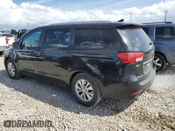 2015 Kia Sedona LX with VIN KNDMB5C18F6059039, listed as a Copart auction lot 54452725 with 153,872 mi miles and Clean Title. Bid and sale history available at carsss.com. Image 2.