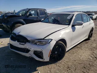 2020 BMW 3 Series 330i xDrive with VIN 3MW5R7J01L8B27074, listed as a Copart auction lot 66832942 with Not Provided miles. Bid and sale history available at carsss.com. Image 2.