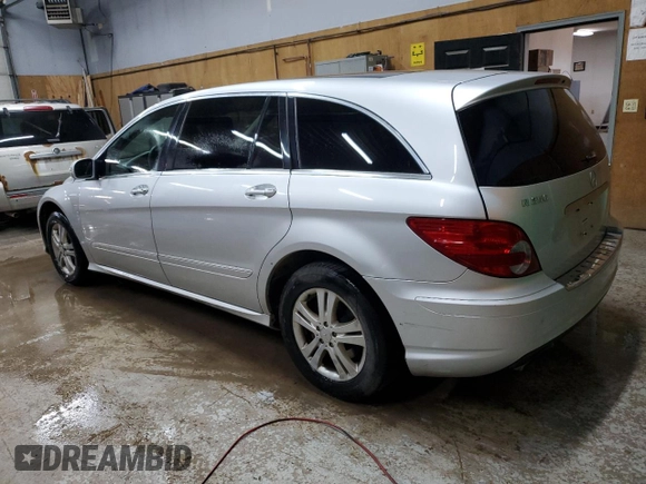 2008 Mercedes-Benz R 3.5L с VIN 4JGCB65E38A071502, выставлен на аукционе Copart как лот 56482385 с пробегом 207 671 миль миль и Чистый • Clean title. История ставок и продаж доступна на DreamBid. Изображение 2.