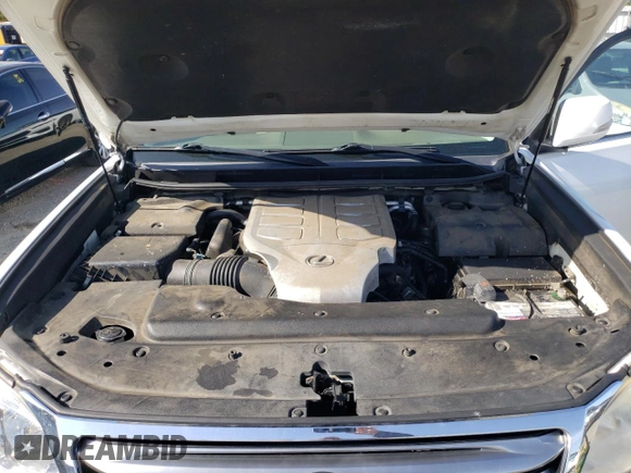 2010 Lexus GX 460 Premium with VIN JTJJM7FX6A5001418, listed as a Copart auction lot 52404285 with 169,065 mi miles and Salvage title. Bid and sale history available at DreamBid. Image 12.