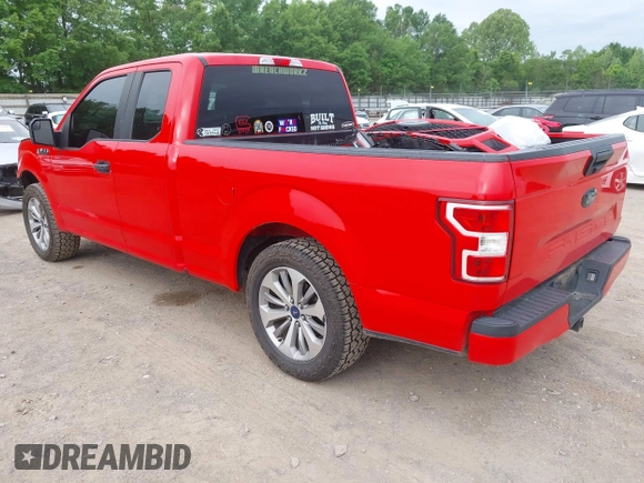 2018 Ford F-150 XL z VIN 1FTEX1CP4JKE68805, wystawiony jako IAAI lot #42117387 z przebiegiem 73 654 mil mil oraz . Historia ofert i sprzedaży dostępna na DreamBid. Obrazek 3.