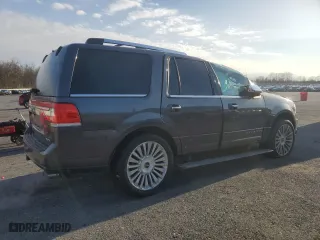 2015 Lincoln Navigator with VIN 5LMJJ2JTXFEJ12346, listed as a Copart auction lot 45914175 with 97,087 mi miles and Salvage Title. Bid and sale history available at carsss.com. Image 3.