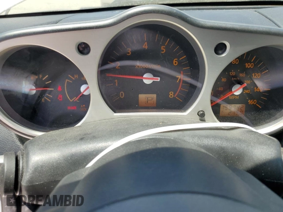 2004 Nissan 350Z Enthusiast with VIN JN1AZ34D54M100637, listed as a Copart auction lot 79772244 with 159,742 mi miles and Salvage Title. Bid and sale history available at DreamBid. Image 9.