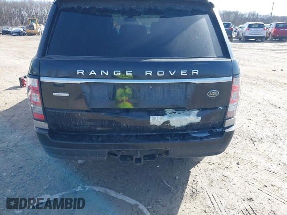 2017 Land Rover Range Rover with VIN SALGW3FE0HA330415, listed as a IAAI auction lot 41503447 with 128,104 mi miles and . Bid and sale history available at DreamBid. Image 6.