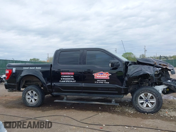 2021 Ford F-150 XL with VIN 1FTFW1E51MKF07972, listed as a IAAI auction lot 41943017 with 67,803 mi miles and . Bid and sale history available at DreamBid. Image 13.