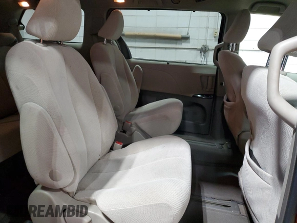 2014 Toyota Sienna LE with VIN 5TDJK3DC9ES083307, listed as a Copart auction lot 57939385 with 132,494 mi miles and Salvage title. Bid and sale history available at DreamBid. Image 11.