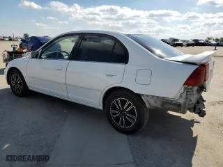 2002 Honda Civic LX with VIN 2HGES16692H526502, listed as a Copart auction lot 48335625 with 149,766 mi miles and Salvage Title. Bid and sale history available at carsss.com. Image 2.