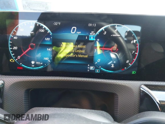 2022 Mercedes-Benz A 220 with VIN W1K3G4FB5NJ334508, listed as a IAAI auction lot 41305437 with 29,952 mi miles and . Bid and sale history available at DreamBid. Image 16.