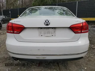 2015 Volkswagen Passat 1.8T Sport with VIN 1VWBT7A37FC006979, listed as a Copart auction lot 51417265 with 65,314 mi miles and Salvage Title. Bid and sale history available at carsss.com. Image 6.