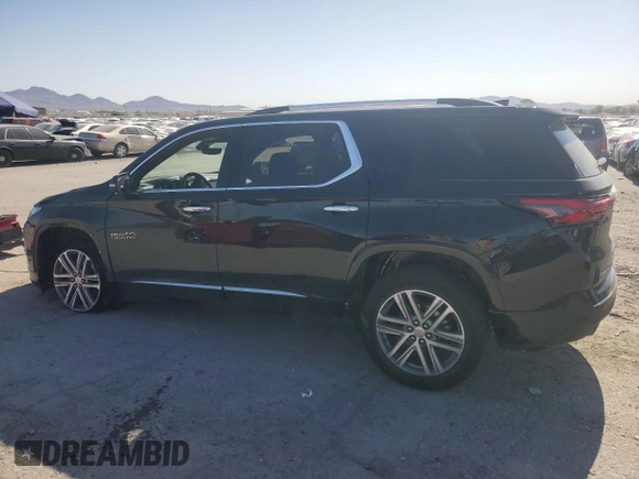 2023 Chevrolet Traverse High Country with VIN 1GNEVNKW3PJ180589, listed as a Copart auction lot 58045285 with 38,121 mi miles and Salvage title. Bid and sale history available at DreamBid. Image 2.