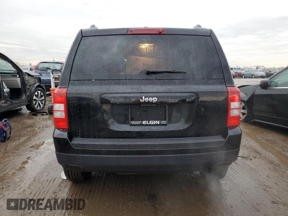 2017 Jeep Patriot Sport with VIN 1C4NJPBB4HD157819, listed as a Copart auction lot 46979105 with 100,581 mi miles and Salvage Title. Bid and sale history available at DreamBid. Image 6.