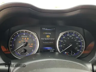 2018 Infiniti Q60 Luxe with VIN JN1CV7EK9JM200535, listed as a Copart auction lot 54583145 with 44,048 mi miles and Salvage Title. Bid and sale history available at carsss.com. Image 9.